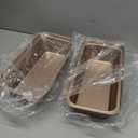2pack Loaf Pan, 10inch Banana Bread Pan, Non-Stick Banana Bread Pan, Stackable Bread Pans for Homemade Bread, 10x5inch Small Bread Pans for Baking
