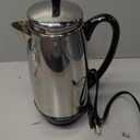 Farberware 12 Cup Electric Coffee Percolator, Coffee Maker with Stainless Steel Basket, Automatic Keep Warm, No-Drip Spout (12-Cup)