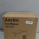 Aeitto Countertop Ice Maker Machine ICM1282S Stainless Steel 