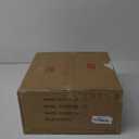 Modern Industrial Semi Flush Mount Ceiling Light with Clear Glass Shade, 3-Bulb Black Ceiling Light Fixture for Kitchen Bedroom Living Room Porch Hallway Entryway, E12 Socket, Bulbs Not Included (11in)