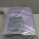 Nuogo 8 Pcs 2 Cup Silicone Freezer Trays with Lid Silicone Soup Freezer Molds Rectangle Soup Containers Reusable Food Preserving Tray Freezing Ice Trays for Soups Sauces Stews (Dusty Blue)