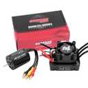 Surpass Hobby M2430 Brushless Motor with 35A Waterproof ESC Combo, Sensorless Motor ESC Upgrade for 1/18 1/16 1/14 RC Cars & Trucks (7200KV)