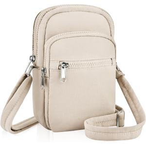 Small Crossbody Bags for Women, Puffy Mini Cross body Cell Phone Shoulder Purse Bag Handbag Travel Wallet with RFID Blocking
