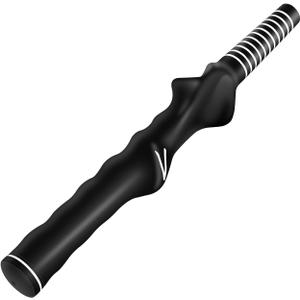 1Pcs Right Hand Golf Grip Trainer for Improving Hand Positioning | Lightweight Golf Swing Trainer RH | Molded Anti-Slip Wrist Trainer Golf Swing Grip | Black (Black (Right-Hand)) with Box (Right Hand)