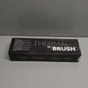 Nimmu Thermal Brush for Blowout Look, 1.5 inch Heated Round Brush, Curling Iron with 10 Temperature Control, Hot Styler Dual Voltage for Travel, Black Gold