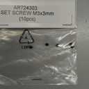 ARRMA Set Screw 3x3mm (10), ARAC9900