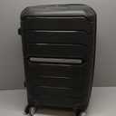 Samsonite Freeform Hardside Carry-On Luggage with Spinner Wheels - Hardshell Suitcase - TSA, Airline-Approved - Expandable Hard Shell, Smooth Rolling Wheels for Lightweight Travel Black