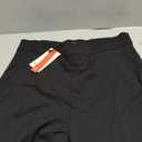 Popilush Dress Pants for Women Tummy Control 2 in 1 Work Slack High Waisted Wide Leg with Pockets Business Casual M