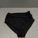 Bhome Maternity Bikini Bottoms Over Belly Bathing Suit Bottom Ruched Tankini Briefs Black Medium 