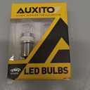 AUXITO Latest 1156 LED Bulbs White Reverse Lights, 700% Brighter 7506 BA15S P21W 1141 1003 Bulbs with Projector for Backup Parking Tail Brake Signal Marker Daytime Running Light, Pack of 2