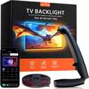 TV LED Backlight, 11.5ft Cuttable TV Lights That Change with TV for 32-50 Inch Screen and PC Monitor, TV Backlight with Sensor, Smart App Control, Game & Music Sync Color Changing Lights
