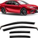 in-Channel Extra Durable Rain Guards for Toyota Camry 2018-2024, Window Deflectors, Vent Window Visors, 4 Pieces - 220171