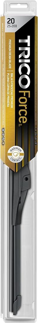 TRICO Force Wiper Blade 21 inch Fits Select Jeep, Honda, Toyota, Dodge, Chevrolet, Volkswagen, Mitsubishi, Ford, Acura, Lexus (25-210)