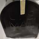 Mailboxes for Outside Post Mount, Black Metal Mailbox, Standard Size, 20 x 8.7 x 6.7 Inches