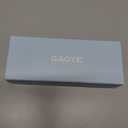 Gaoye Blue Light Blocking Glasses - Trending Round TR90 Frames, Metal Arms, UV400 Protection - Matching Soft Case (*1-tea Leopard/Transparent Lens)