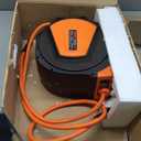 VEVOR Retractable Air Hose Reel, 3/8IN x 50FT Hybrid Air Hose Max 300PSI, Air Compressor Hose Reel with 5 ft Lead in, Ceiling/Wall Mount Enclosed Air Reel, 180 Swivel Mount