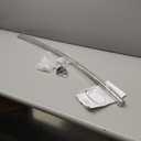 Curved Shower Curtain Rod, Adjustable 40-72 inches Extra Wide Curved Shower Rods for Bathroom, Rust proof Shower Rod, Premium Stainless Steel Curved Curtain Rod for Shower, Bathtub, Silver