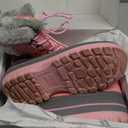 DREAM PAIRS Boys Girls Snow Boots Water-Resistant Outdoor Warm Cozy Anti-Slip Mid Calf Faux Fur Lining Insulated Winter Shoes for Little/ Big Kids, Size 3 Little Kid, Pink, KRIVER-1