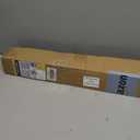 UNISHADES no Drill Cordless Roman Shades for Windows, 35" W 64" H - 100% Blackout - Linen - Beige