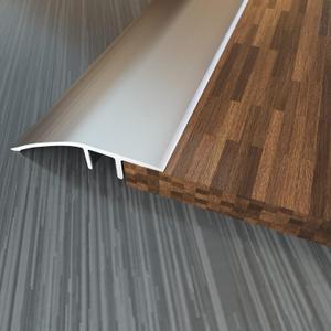 Aluminum Floor Transition Threshold Strip, Door/Carpet/Tile/Threshold Reducer, Doorway Edge Trim for Laminate Floor Mat Carpet and Vinyl Tile (Silver, 36Inch)