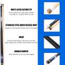 GSE Games & Sports Expert 58" 2-Piece Canadian Maple Hardwood Billiard Pool Cue Sticks for Men/Women, House or Commercial/Bar Use (Several Colors, Weight, 19oz)