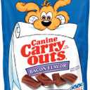Canine Carry Outs Dog Treats, Bacon Flavor, 22.5 Ounce (Pack of 4), Made with Real Bacon Bb 06/30/2027