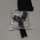 30 Pieces C9 Magnetic Christmas Light Clips Magnet Christmas Socket Clips Hooks for Sockets Roof Gutters Outside Patio Holiday Lighting (Black)