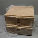 U.S. Art Supply Mega 10-Drawer Stackable Artist Wood Pastel, Pen, Marker Storage Box - Elm Hardwood Construction, 5 Compartments per Drawer - Ideal for Pastels, Pens, Pencils, Charcoal, Blending Tools