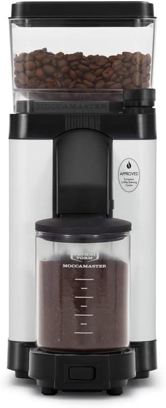 Technivorm Moccamaster 49522 KM5 Burr Coffee Grinder, Matte White (One Size)