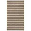 Lahome Elance Striped Easy Jute Rug, 3x5 Outdoor Patio Porch Rug Washable Rugs for Entryway, Indoor Outdoor Living Room Carpets, Farmhouse Neutral Non Slip Carpet for Backyard Bedroom RV, Khaki