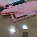 OLDZHU Protective Shell Compatible with Nintendo Switch 2,Pink Dockable Case Cover for Switch 2 with Glass Screen Protector and 4 Thumb Grips,Shock-Absorption and Anti-Scratch