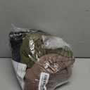 3 Pack Women's Maternity Pants Maternity Jogger Sweatpants Over The Belly Stretchy Pregnancy Pants with Pockets (Medium, Coffee,army Green,black)