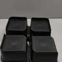 Bed Risers 2 Inch Heavy Duty, Furniture Risers for Bed Desk Table Sofa Couch，Oversized Bed Lifts Risers, Support up to 5000 Lbs(8 Pack Black)