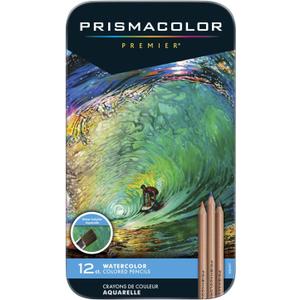 Prismacolor Premier Watercolor Pencils, 12 Count