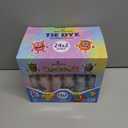 12 Colors Tie Dye Kit, Tie Dye Set for Kids, Pre-Filled Tye Dye Bottles, Non Toxic Permanent Fabric Dye Art Set, Easy DIY Fabric Art - Create Fun