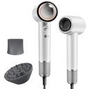 Tideway Hair Dryer Professional High-Speed Ionic Blow Dryer 110,000 RPM, Compact Hair Dryer with Magnetic Diffuser, Fast Drying with Brushless Motor Low Noise Smart Temperature Control-H11