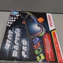 Slot Car Race Track Sets, Race Tracks for Kids Ages 4-8 | 1:64 Scale Cars, Race Car with 4 High Speed Cars, Electric Slot Car Race Track Sets, Remote Control Car