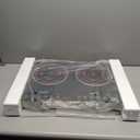 Electric Cooktop, Built-in and Countertop 2 burner Electric Burner for Cooking, 2400W 110V stove top,11 Power Settings, Timer and Child Safety Lock, LED touch control,Overheat Protection.