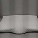 Derila Cervical Queen Size Pillow for Sleeping - Support Pillow for Side, Back, Stomach Sleepers - Contour Best Bed Pillows for Sleeping (1 Pillow | White)