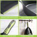 Zopeal 6 Set Dust Pan and Brush Set, Small Dustpan with Broom, Handheld Angle Broom and Dustpan Set for Home Room Kitchen Car Office Lobby Indoor Floor Cleaning