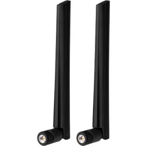 Eightwood 5G 4G LTE GSM 3G Antenna Wide Band Omnidirectional SMA Male Antenna 2-Pack for CPE Router Mobile Hotspot Wireless Home Phone Modem Cellular Trail Camera