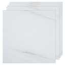 30-Pack Peel and Stick Vinyl Floor Tiles, 12"x12" Self-Adhesive Waterproof Peel and Stick Flooring Planks DIY for Bathroom, Kitchen, Living Room, Cover 30 Sq. Ft Light Gray