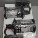 Darkaway Outdoor Porch Lights Wall Mount, Outside Light Fixtures Sconces Wall Lighting with Water Ripple Glass Waterproof Exterior Lights for Patio Yard House Hallway Doorway Garage (2Pack-Medium)