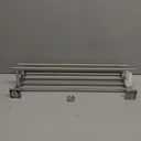 Alise Double Towel Rack for Bathroom,24 Inch Bathroom Tower Holder Towel Shelf with Double Towel Bars Wall Mount,SUS304 Stainless Steel Towel Hanger Double Tower Bar for Bathroom Wall,Brushed Nickel