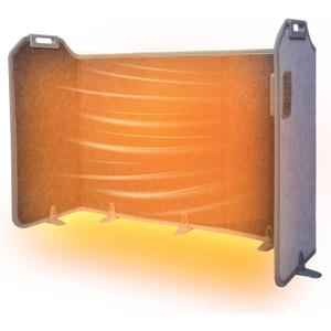 Safe portable space heater foot warmerElectric space heater suitable for legs, knees, and ankles suitable for offices and homes, with thermostat and timer, easy to set, automatic shutdown