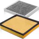 Comb Engine Cabin Air Filter for Chevrolet Impala 2020 2019 2018 2017 2016 2015 2014 (Except 2.4L)