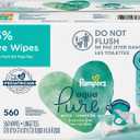 Pampers aqua pure baby wipes 560 ct. OLD
