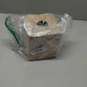 Seagrass Square Tissue Box Cover Woven Napkin Holder Decorative for Bathroom Farmhouse (Whitewash, 5.5 x 5.5 x 5.5 Inch)