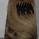 Haloo Blonde Short Bob Wigs with Bangs Shoulder Length Wavy Layered Flipped Ends Natural Looking Medium Synthetic Hair Wig for Women Daily Party, 14 Inch Dirty Blonde