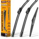 3 Wipers Replacement for Toyota Prius Windshield Wiper Blades with Rear 2016 2017 2018 2019 2020 2021 2022 2023 28"+16"+16inch